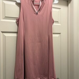Sleeveless Pink Dress